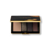Victoria Beckham Beauty Eye Wardrobe in Victoria – luxury eyeshadow palette featuring four versatile shades in soft beige, rich brown, deep espresso, and shimmering bronze for an effortlessly sophisticated eye look.