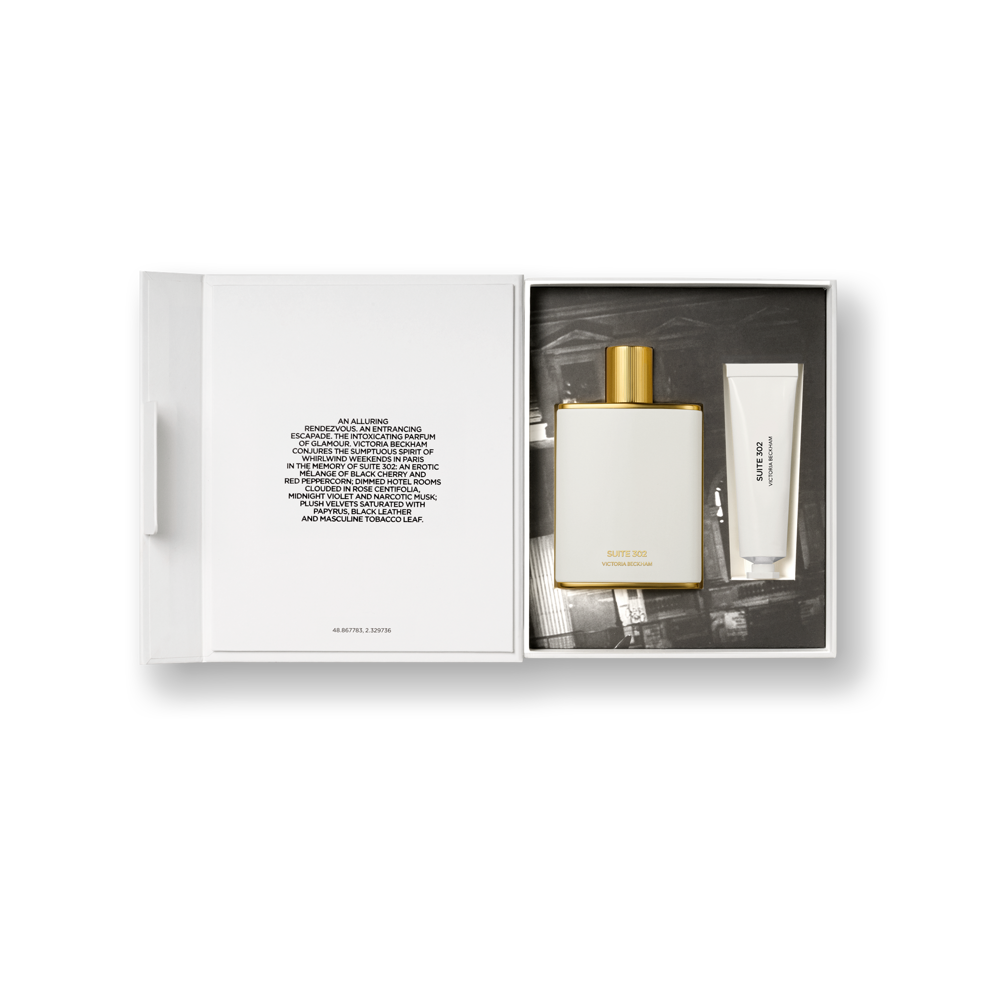 Gift Set: Suite 302 Eau de Parfum + Hand Cream