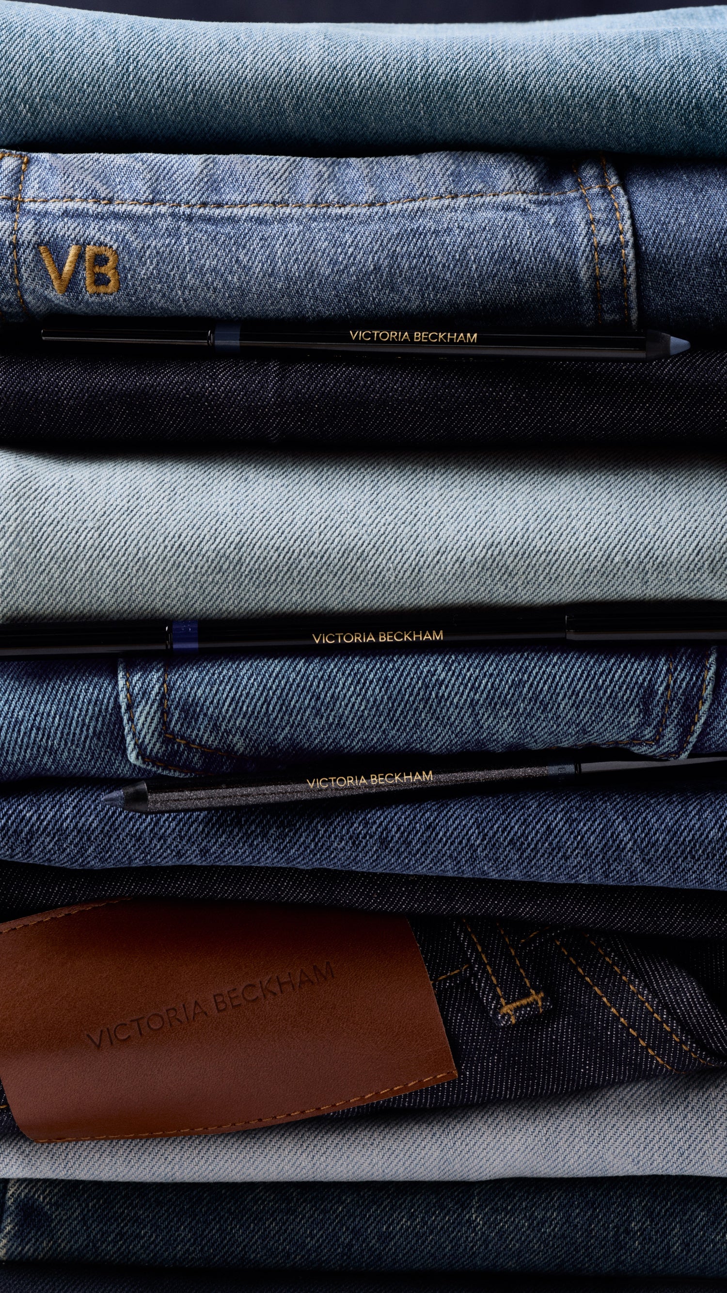 Denim Pencil Case