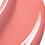 Posh Gloss Bungalow swatch — Victoria Beckham Beauty's warm coral peach high-shine lip gloss, cropped close-up. swatch