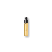 Gold 2 mL Hotel Portofino sample vial with a black spray cap — travel size fragrance by Victoria Beckham Beauty.