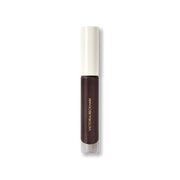Closed Victoria Beckham Beauty Posh Gloss tube in TopDown — cream cap on a deep mahogany high-shine lip gloss.