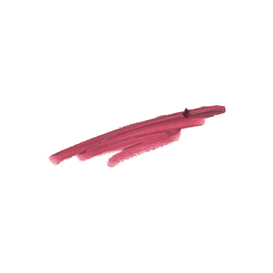 Brushstroke swatch of Blush Stylus Rossa — Victoria Beckham Beauty's creamy blush stick in dusty rose pink.