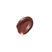 Glossy swatch of Posh Gloss Poolside — Victoria Beckham Beauty's cocoa brown lip gloss with high-shine mirror finish.